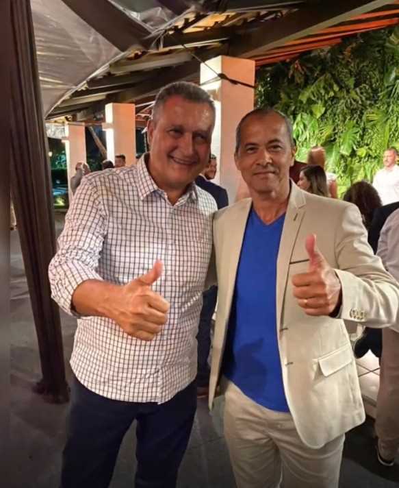 Camacã: Prefeito vai a Salvador e é recebido pelo Governador eleito Jerônimo Rodrigues